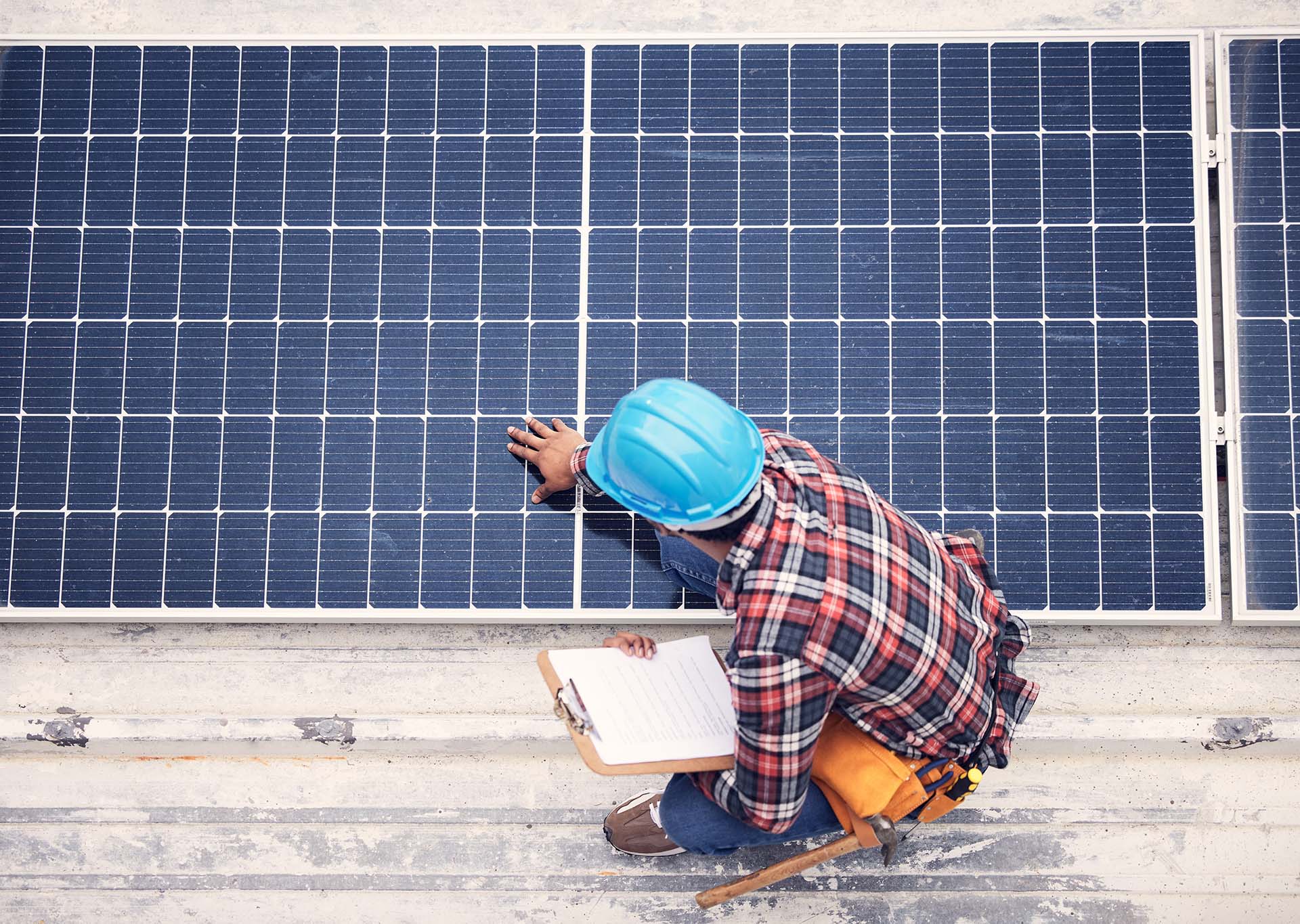 Efigen inspeccion de paneles solares y mantenimiento